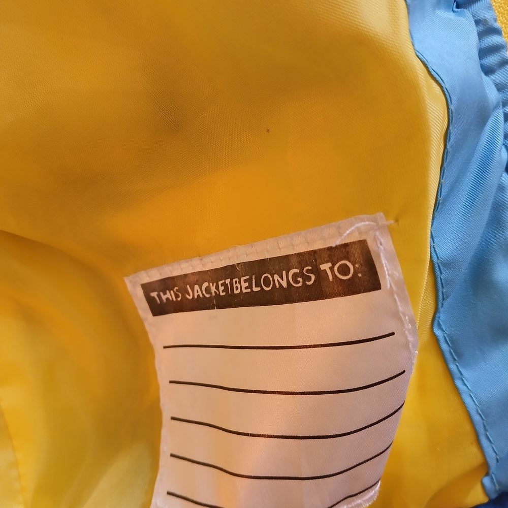 Paw Patrol Kids' Blue and Yellow Puffer Jacket - Picture 3 of 5